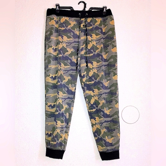 klaus Other - Camo Joggers extra long drawstring size 2xl oversized fit